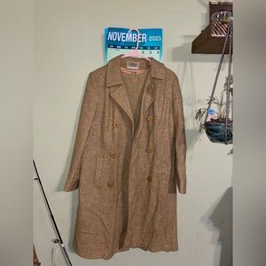 1960’s vintage tweed dress and coat set